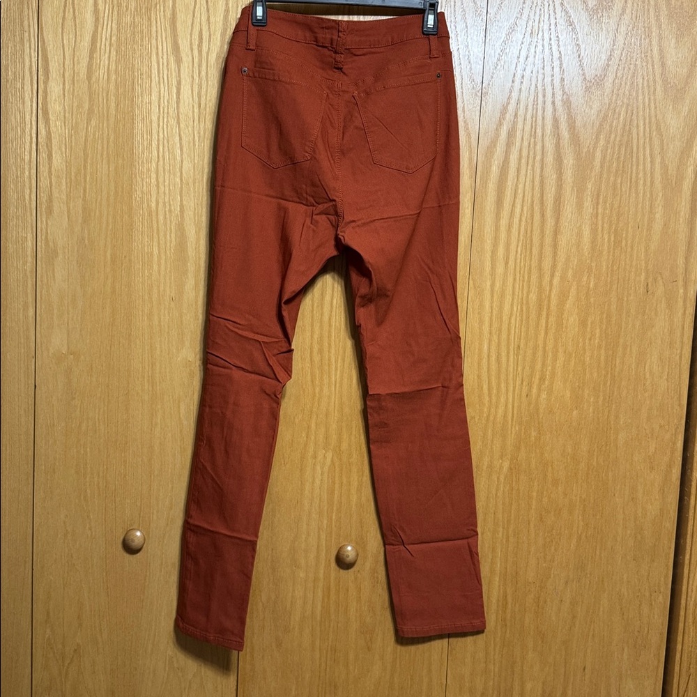 Royalty For Me Women's Burnt Orange Skinny Jeans - Picture 4 of 4